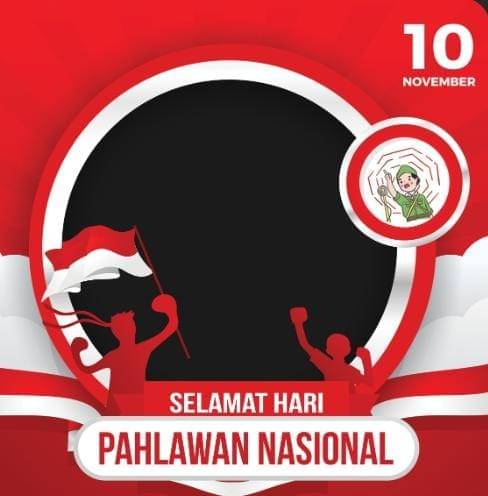 ide desain twibbon Hari Pahlawan 2025