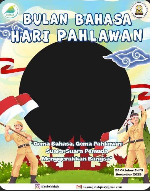 ide desain twibbon Hari Pahlawan 2025