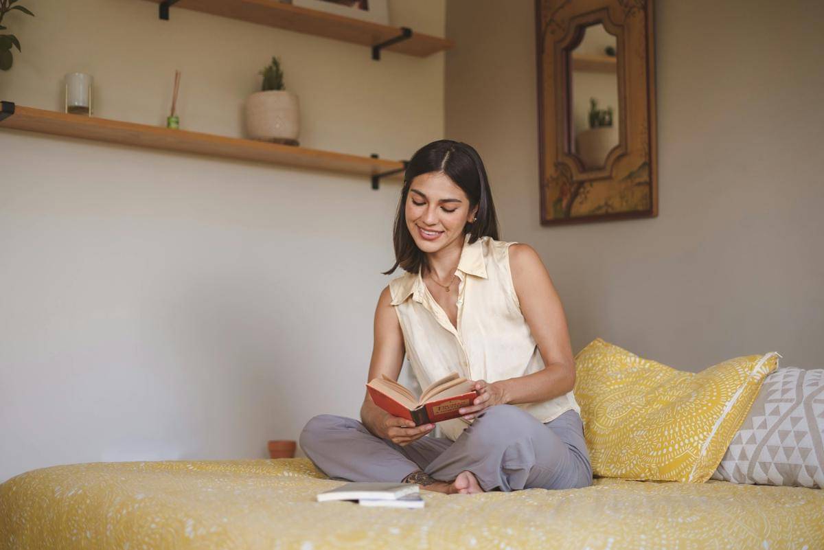 ilustrasi menikmati proses membaca