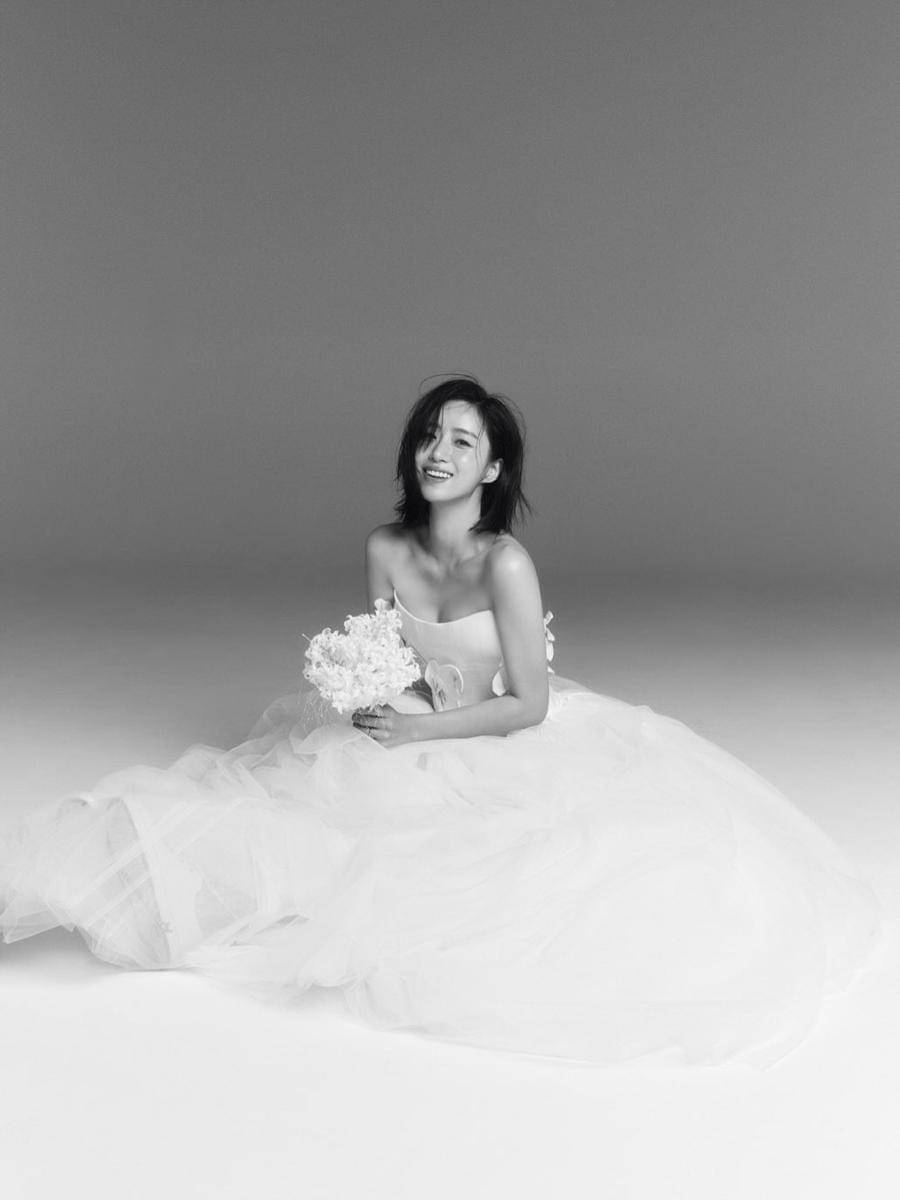 potret prewedding Hahm Eun Jung