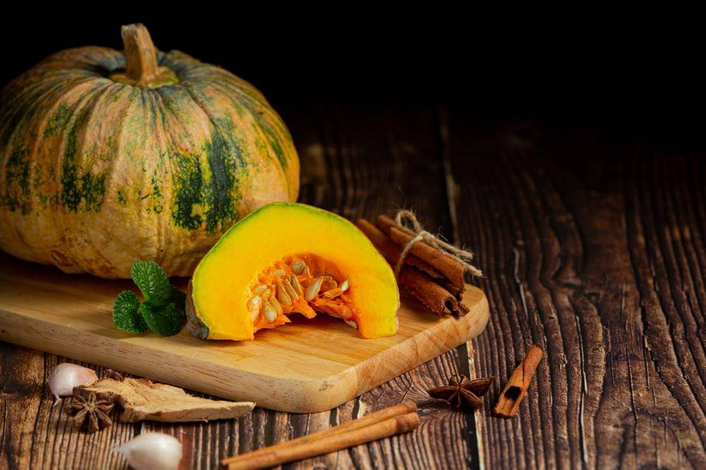 ilustrasi labu kuning