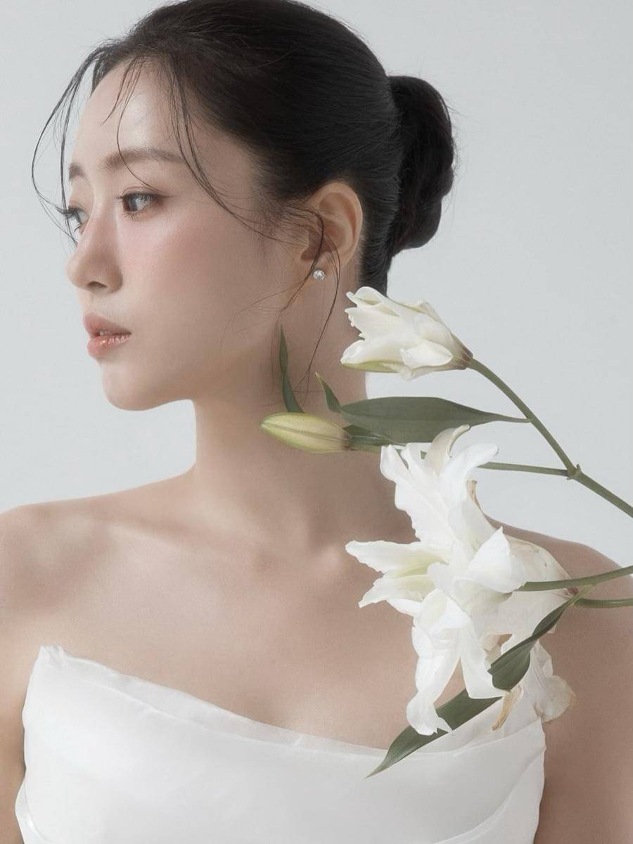 potret prewedding Hahm Eun Jung