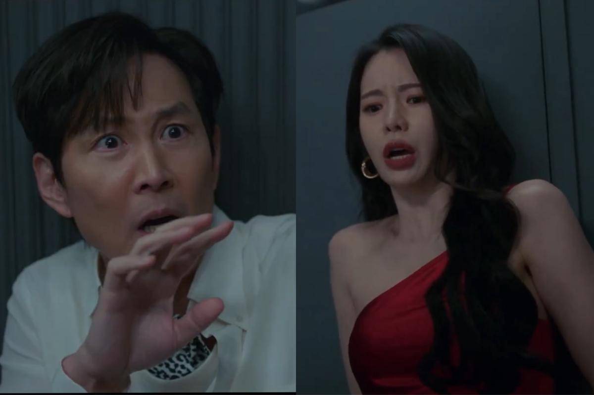Wi Jeong Sin (Lim Ji Yeon) dan Lim Hyeon Jun (Lee Jung Jae) dalam drakor Nice to Not Meet You