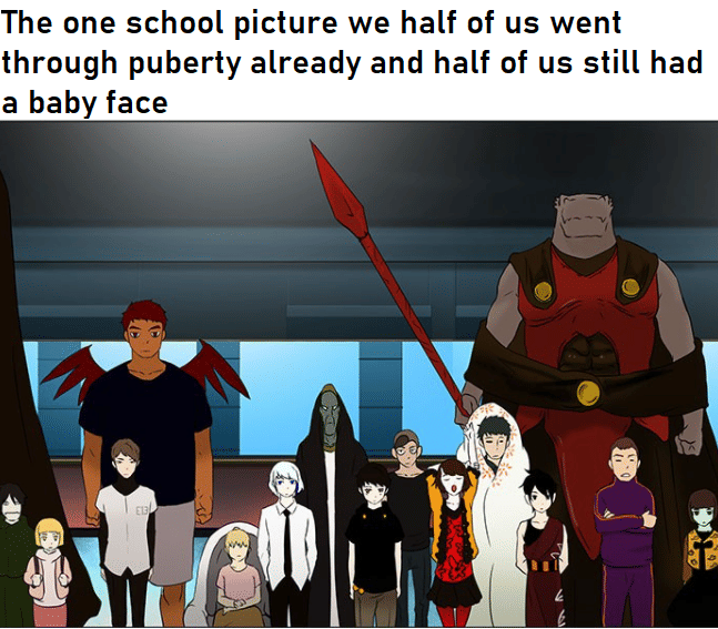 meme kartun tentang masa puber