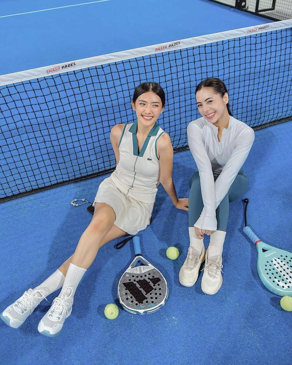 inspirasi OOTD olahraga padel ala Anissa Aziza