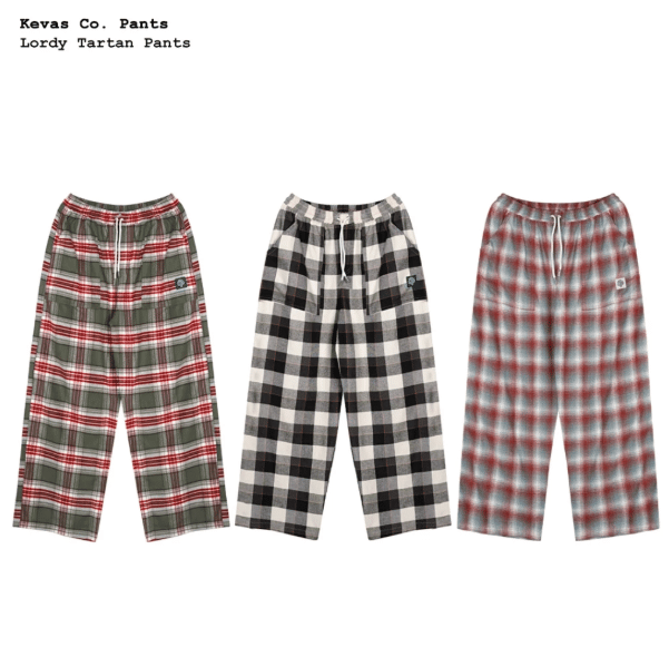 Kevas Lordy Baggy Tartan Pants