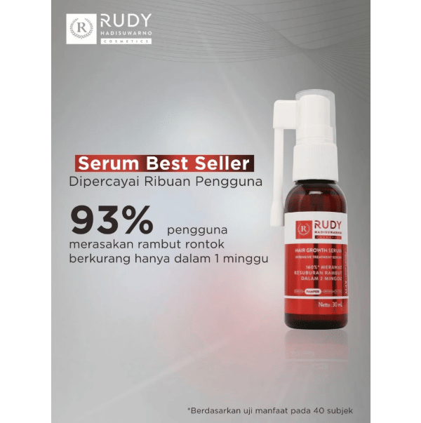 Rudy Hadisuwarno Hair Growth Serum