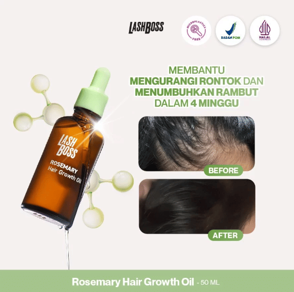 LashBos Rosemary Hair Growth Oil