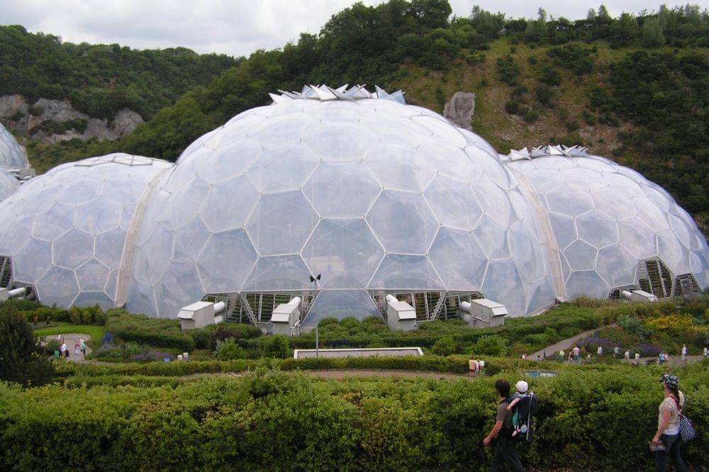 Salah satu biomes di Eden Project