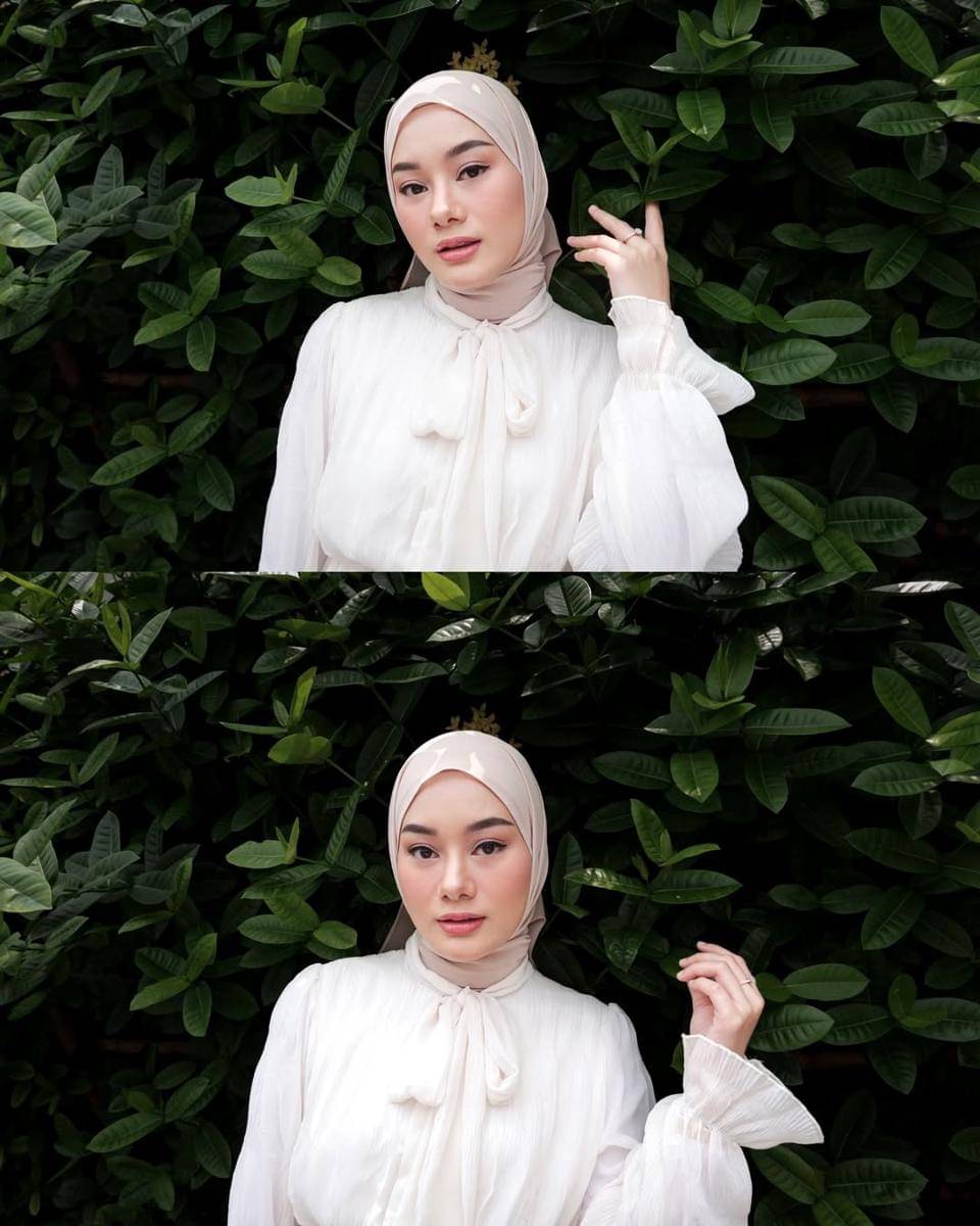 ide makeup natural untuk ke kantor ala Dinda Hauw 