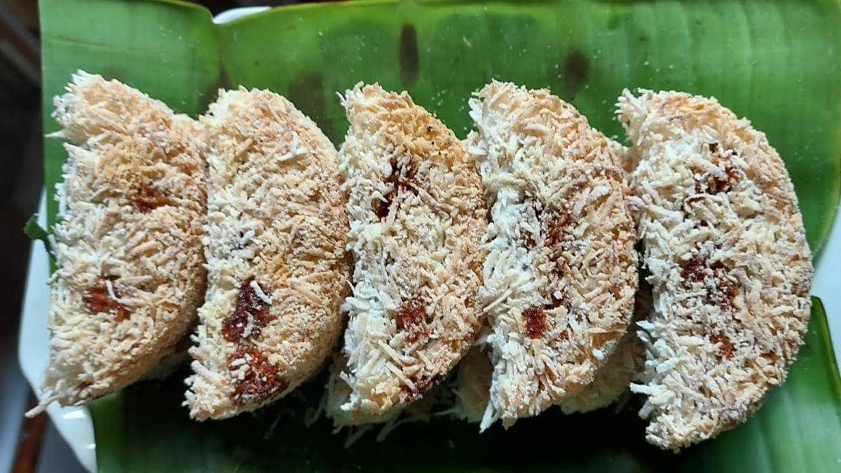 ilustrasi kue rangin isi gula aren