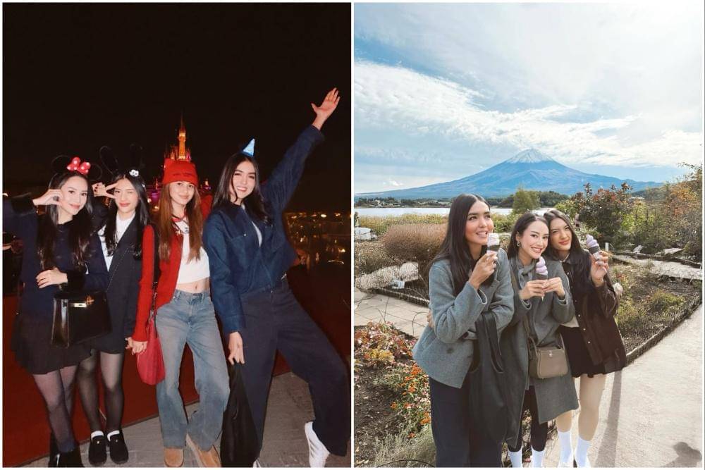 Anissa Aziza liburan ke Jepang bareng sahabat