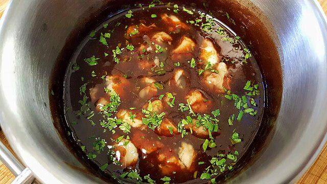 ilustrasi saus dakgangjeong