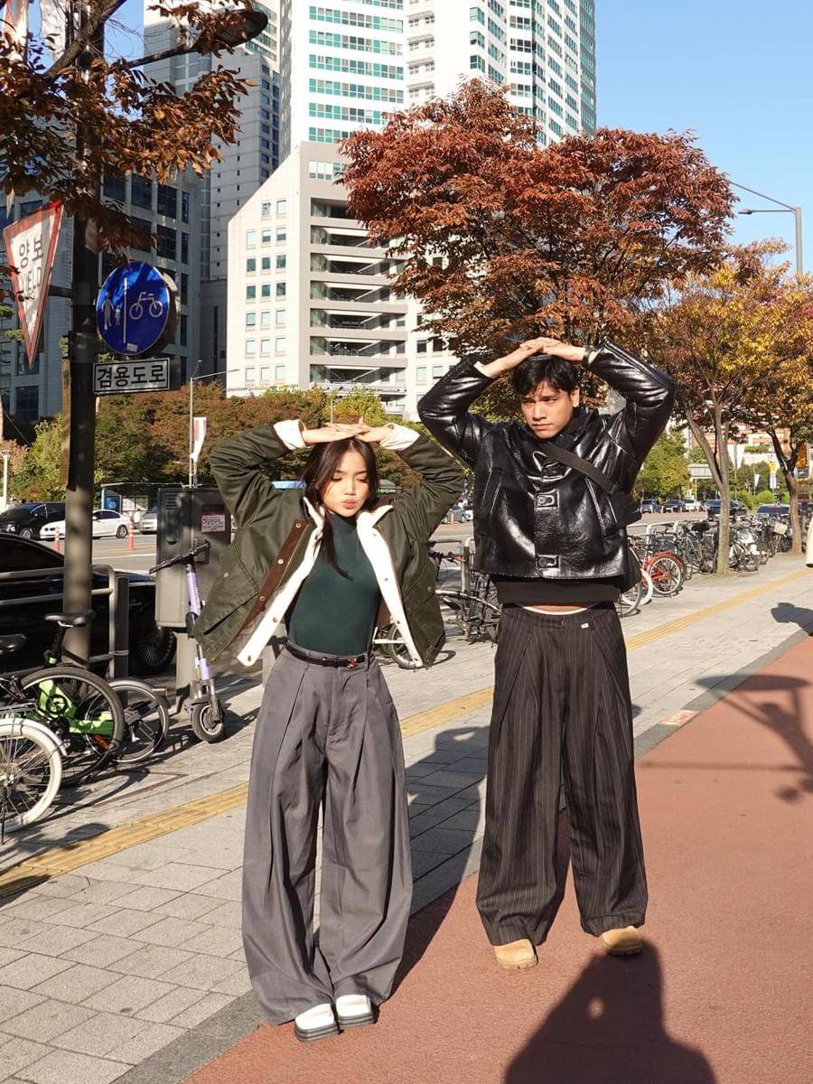 Fuji dan Fadly liburan ke Korea Selatan