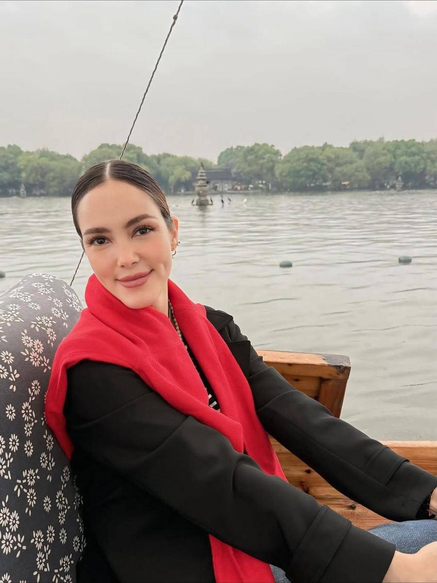 Cathy Sharon jalan-jalan di Hangzhou