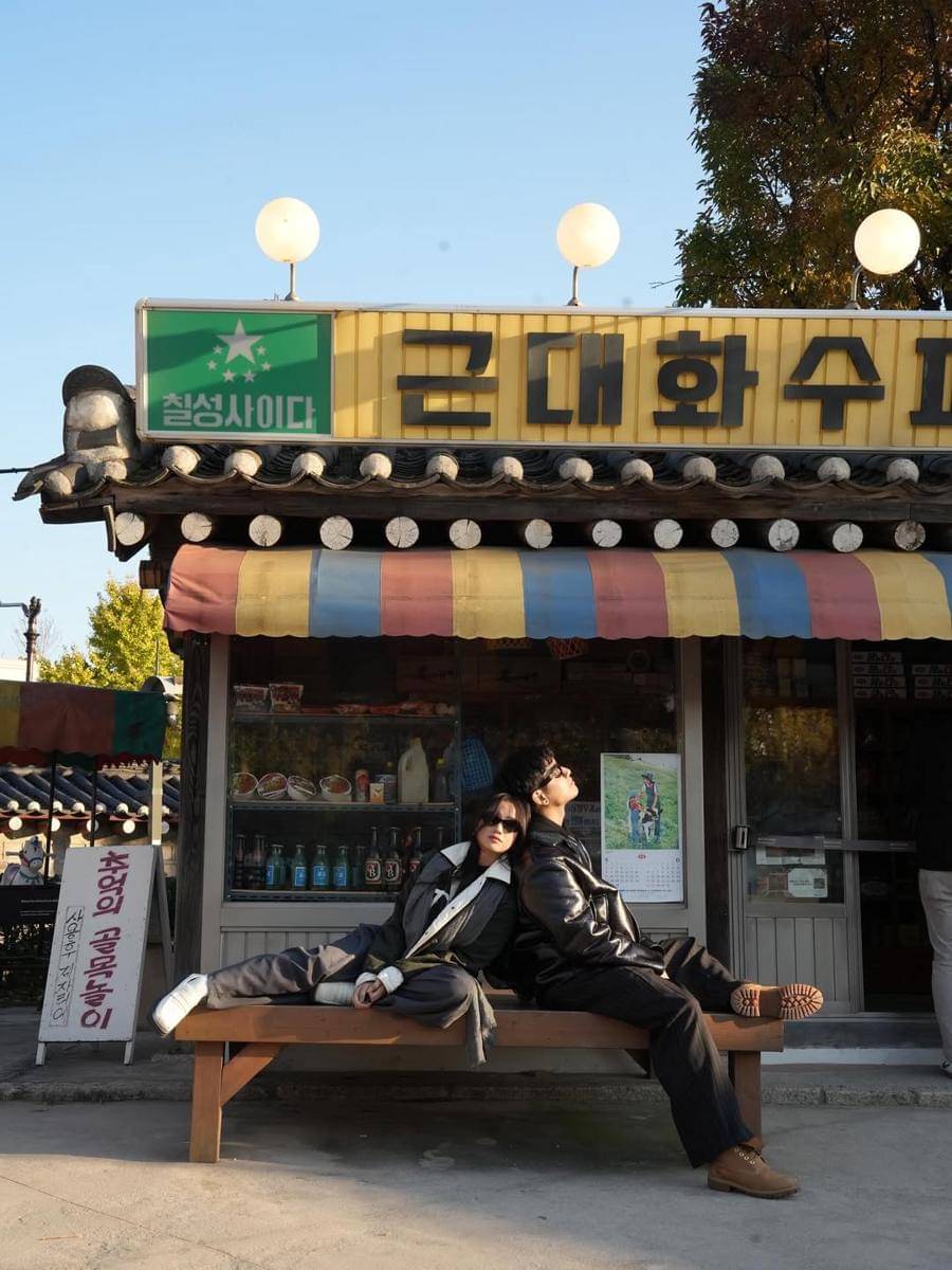 Fuji dan Fadly liburan ke Korea Selatan