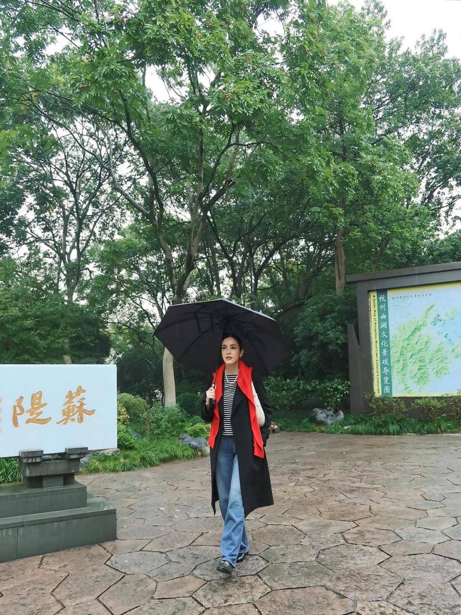 Cathy Sharon jalan-jalan di Hangzhou