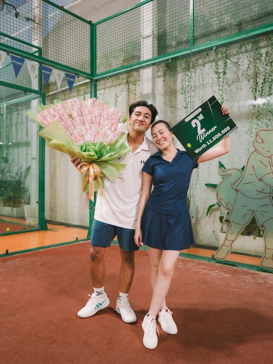 Harris Vriza dan Haviza juara dua turnamen padel