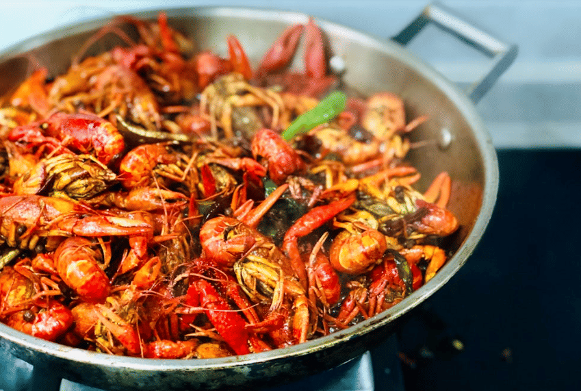 ilustrasi memasuk udang