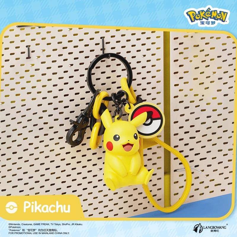 Bag charm Pikachu. (shopee.co.id/Aquarinz Shop)