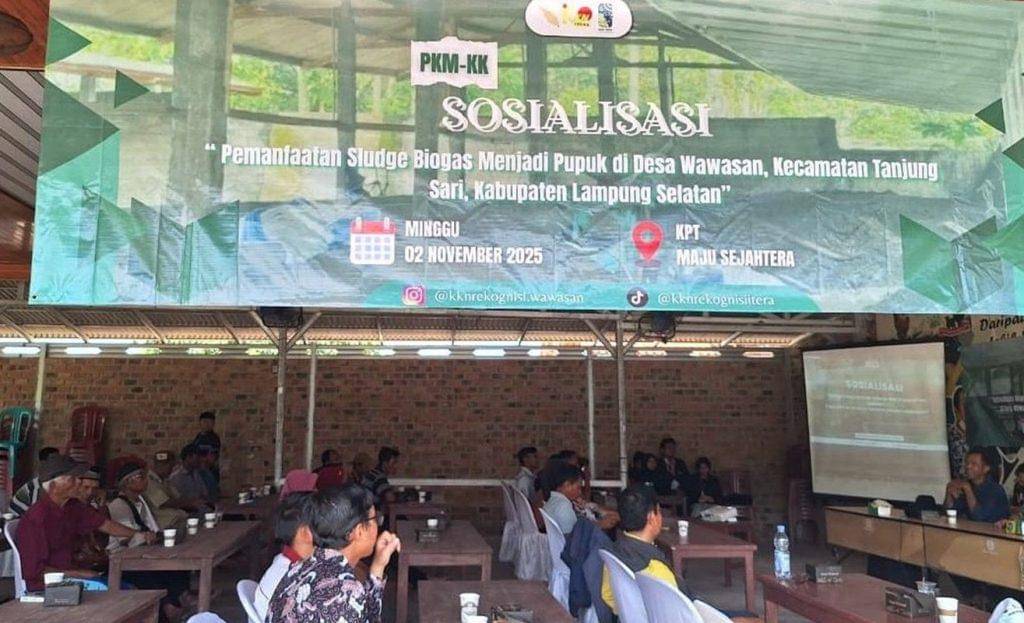 Tim Dosen dan Mahasiswa dari Prodi Teknik Kimia, Fakultas Sains Itera, Laksanakan Kegiatan Pengabdian kepada Masyarakat (PkM) di Koperasi Produksi Ternak (KPT) Maju Sejahtera, Desa Wawasan, Kecamatan Tanjung Sari