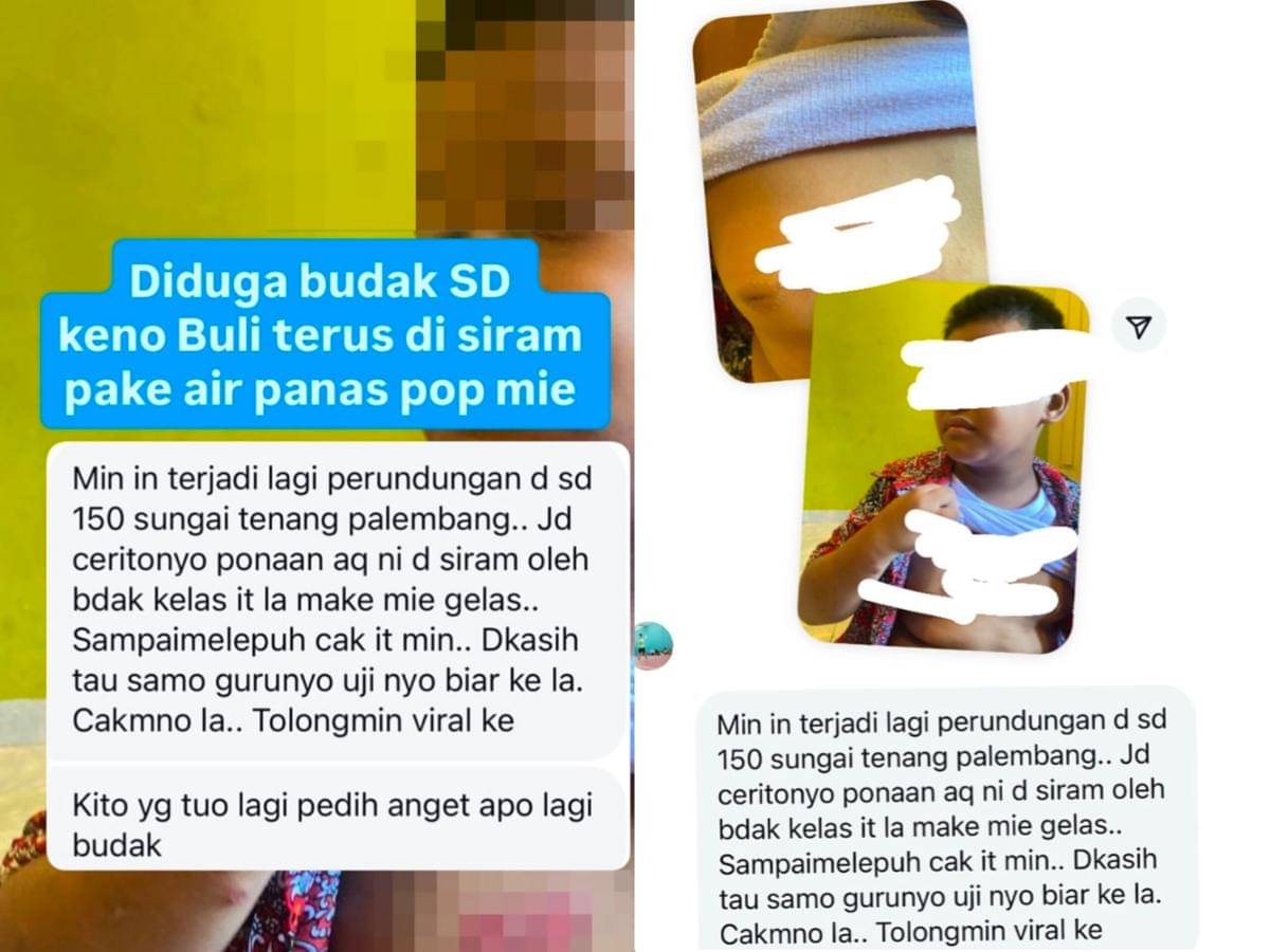 Viral di media sosial (medsos) adanya dugaan perundungan yang terjadi di SD Negeri 150 Palembang. Berdasarkan informasi yang dikutip dari akun instagram @oypalembang