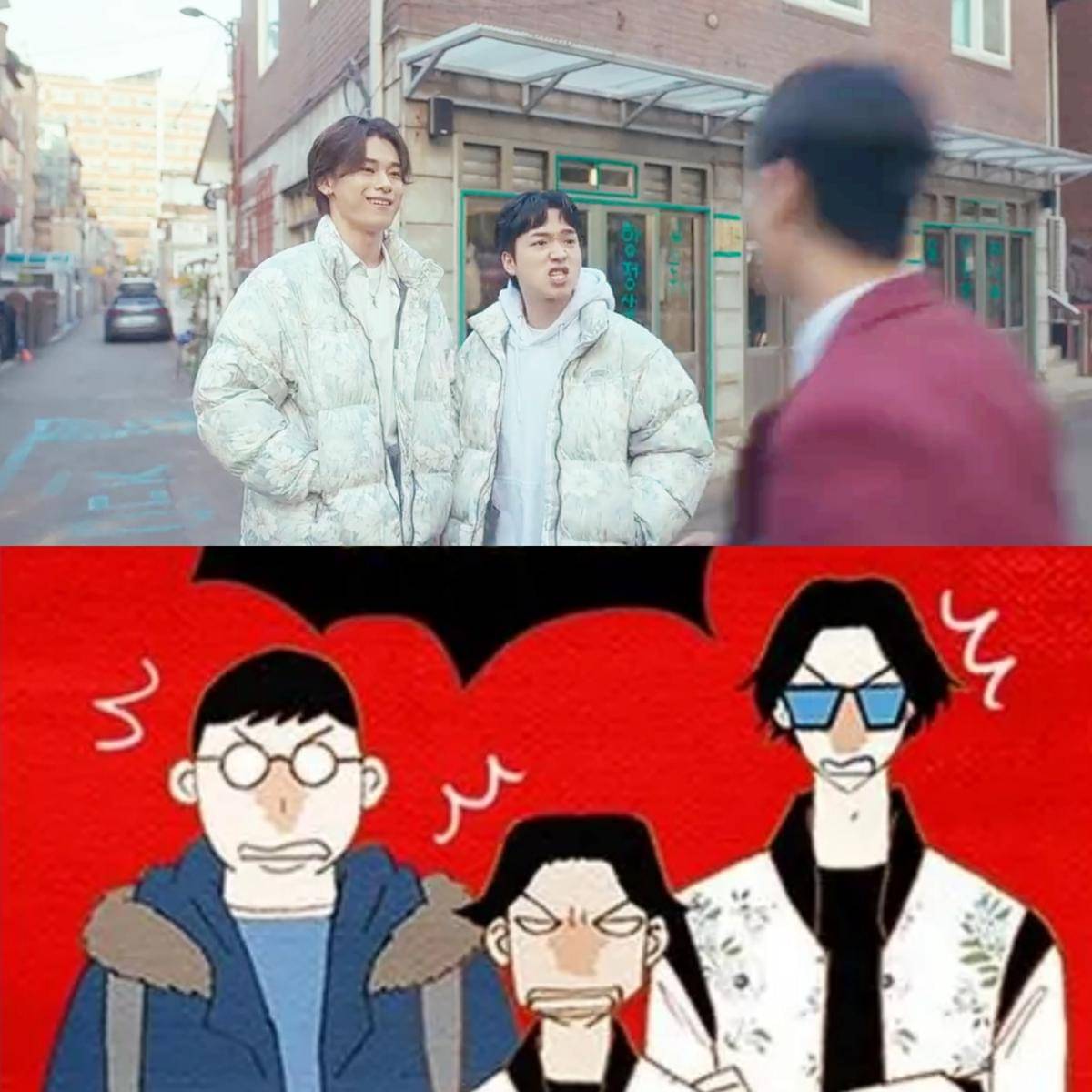 Drakor dan webtoon Spirit Fingers