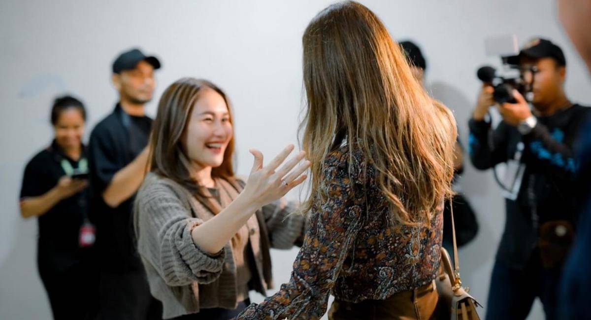 Ayu Ting Ting Ketemu Nancy Ajram