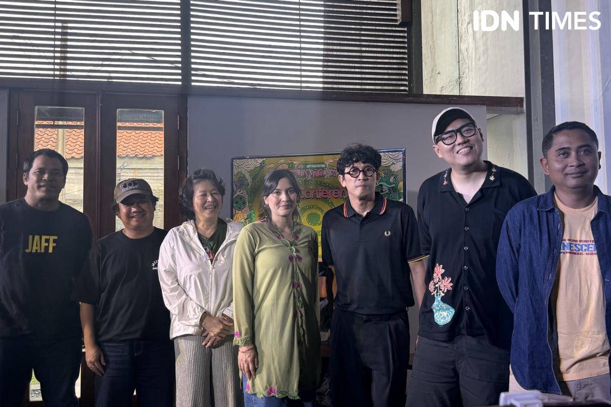 konferensi pers JAFF 2025 pada Rabu (5/11/2025) (IDN Times/Elizabeth Chiquita)