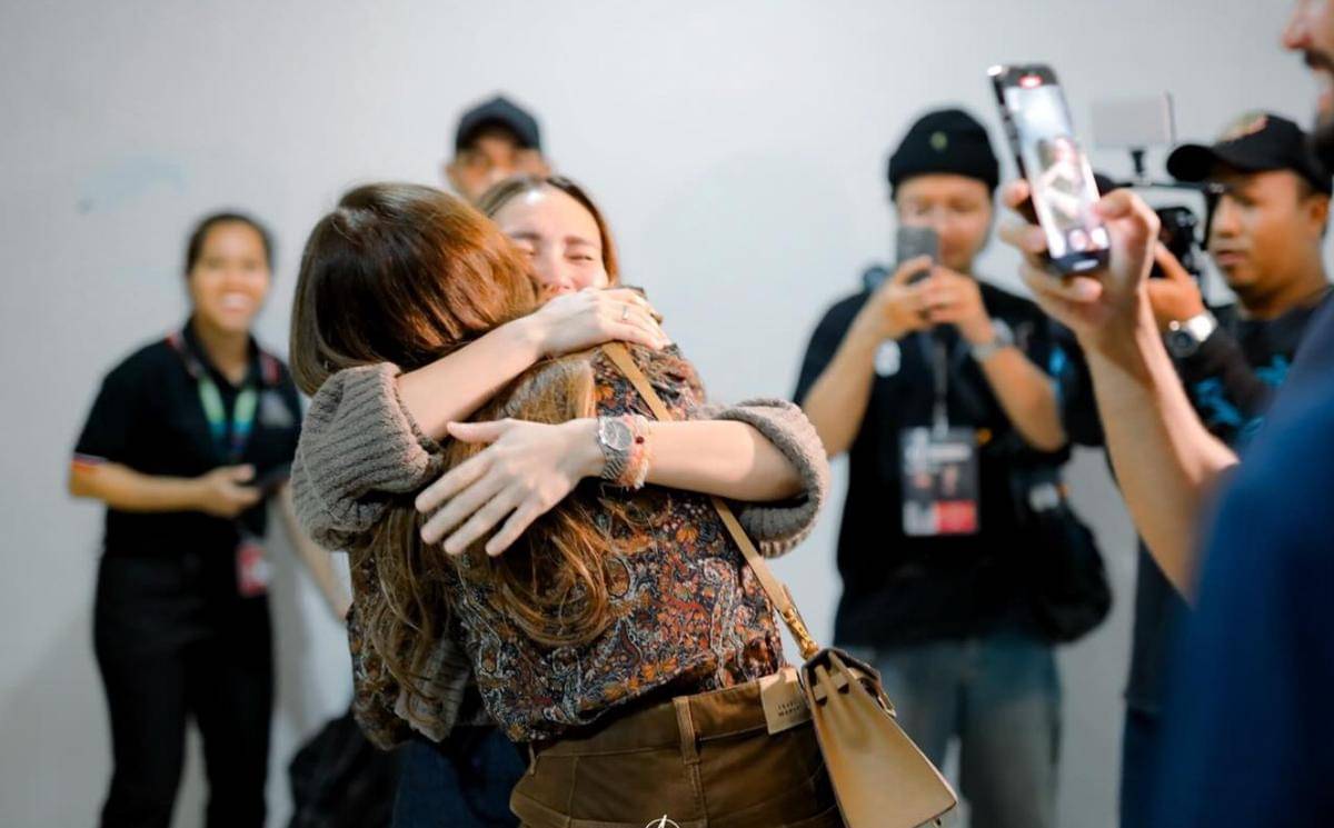 Ayu Ting Ting Ketemu Nancy Ajram 