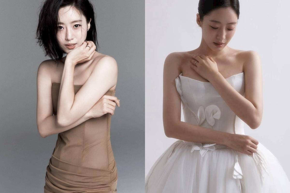 potret prewedding Hahm Eun Jung