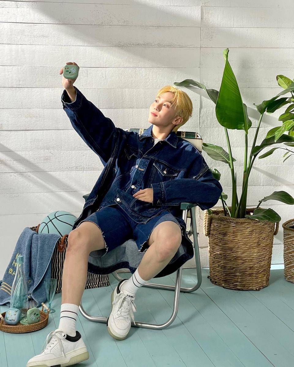 mix and match jaket ala Seungkwan Seventeen