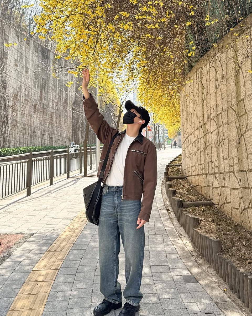 mix and match jaket ala Seungkwan Seventeen