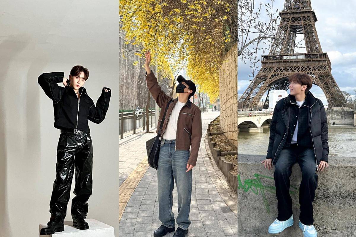 mix and match jaket ala Seungkwan Seventeen