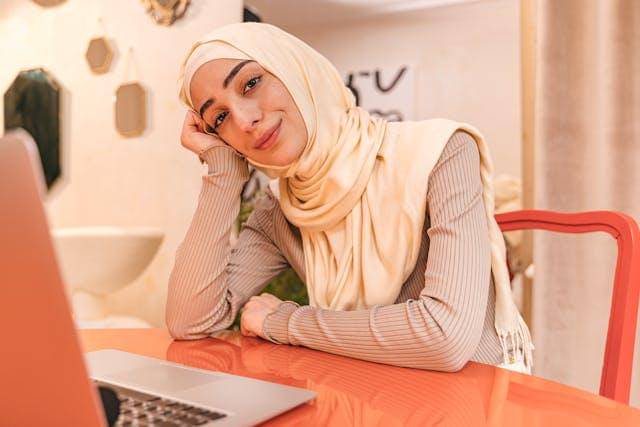 Ilustrasi seorang wanita