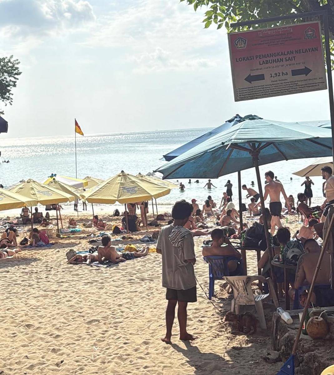 potret liburan Choo Young Woo di Bali