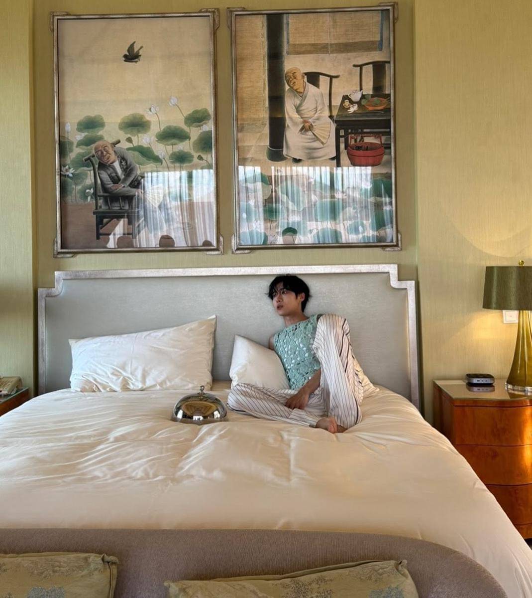 potret liburan Choo Young Woo di Bali