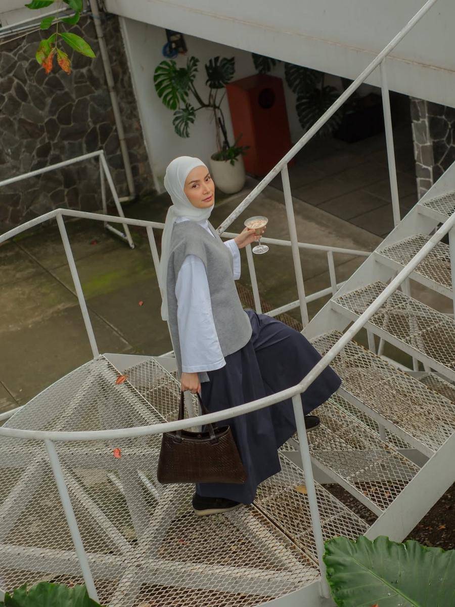 inspirasi gaya layering ala Dhatu Rembulan