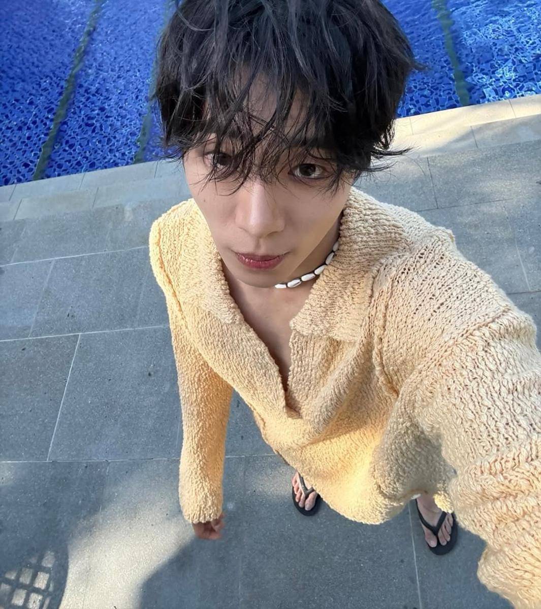 potret liburan Choo Young Woo di Bali