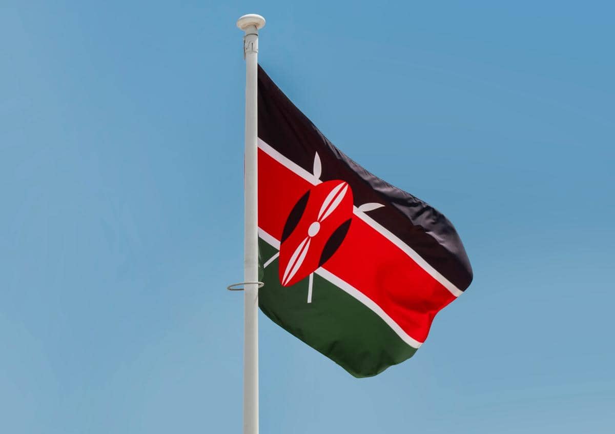 ilustrasi bendera Kenya