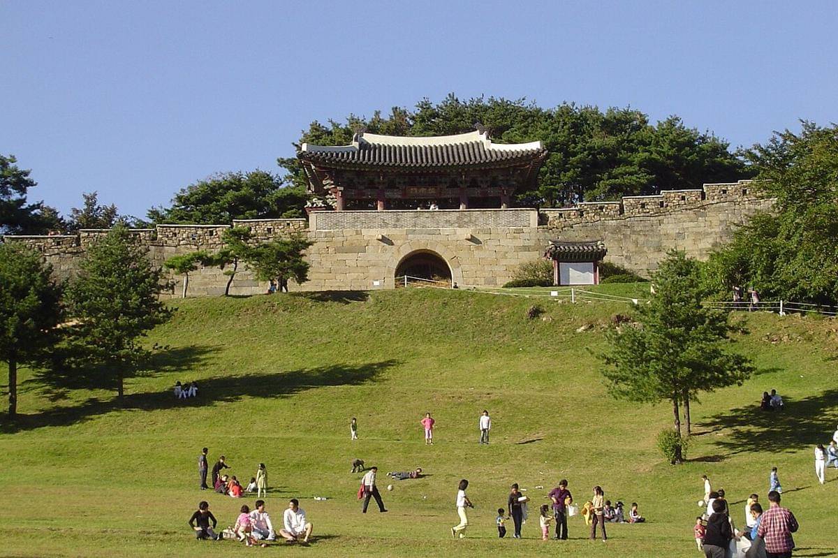 Benteng Sangdang Sanseong, Cheongju, Korea Selatan 