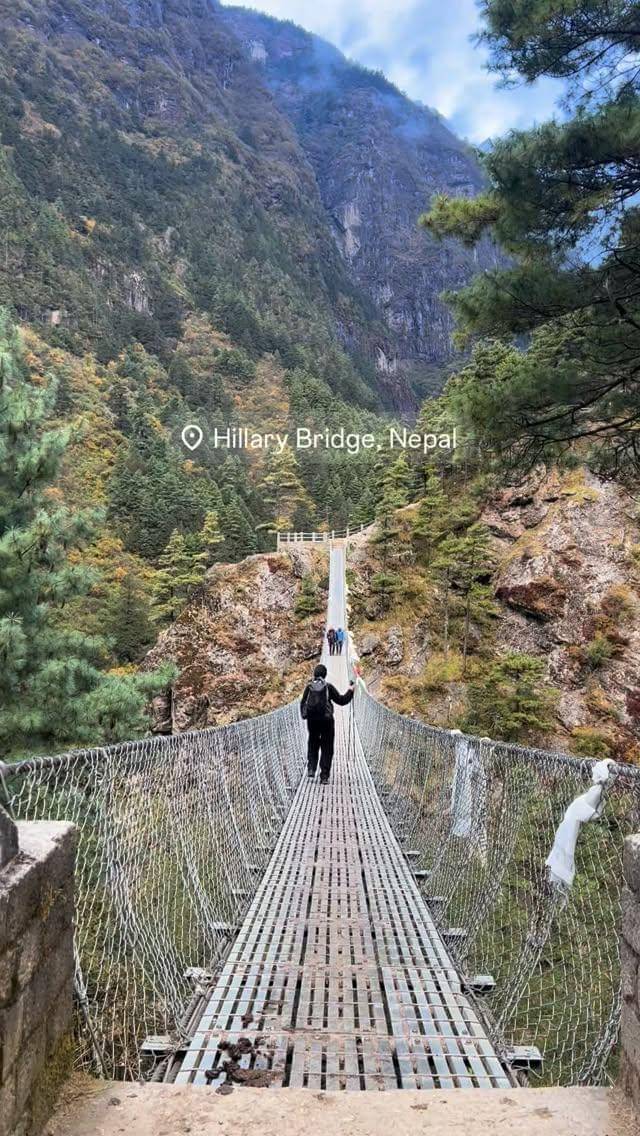 potret jalur pendakian Gunung Namcha Barwa