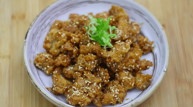 ilustrasi ayam madu korea