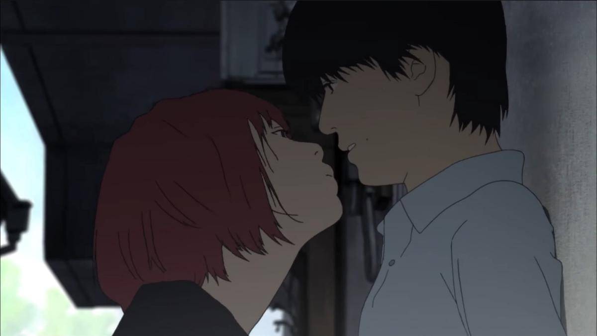 cuplikan anime Flowers of Evil