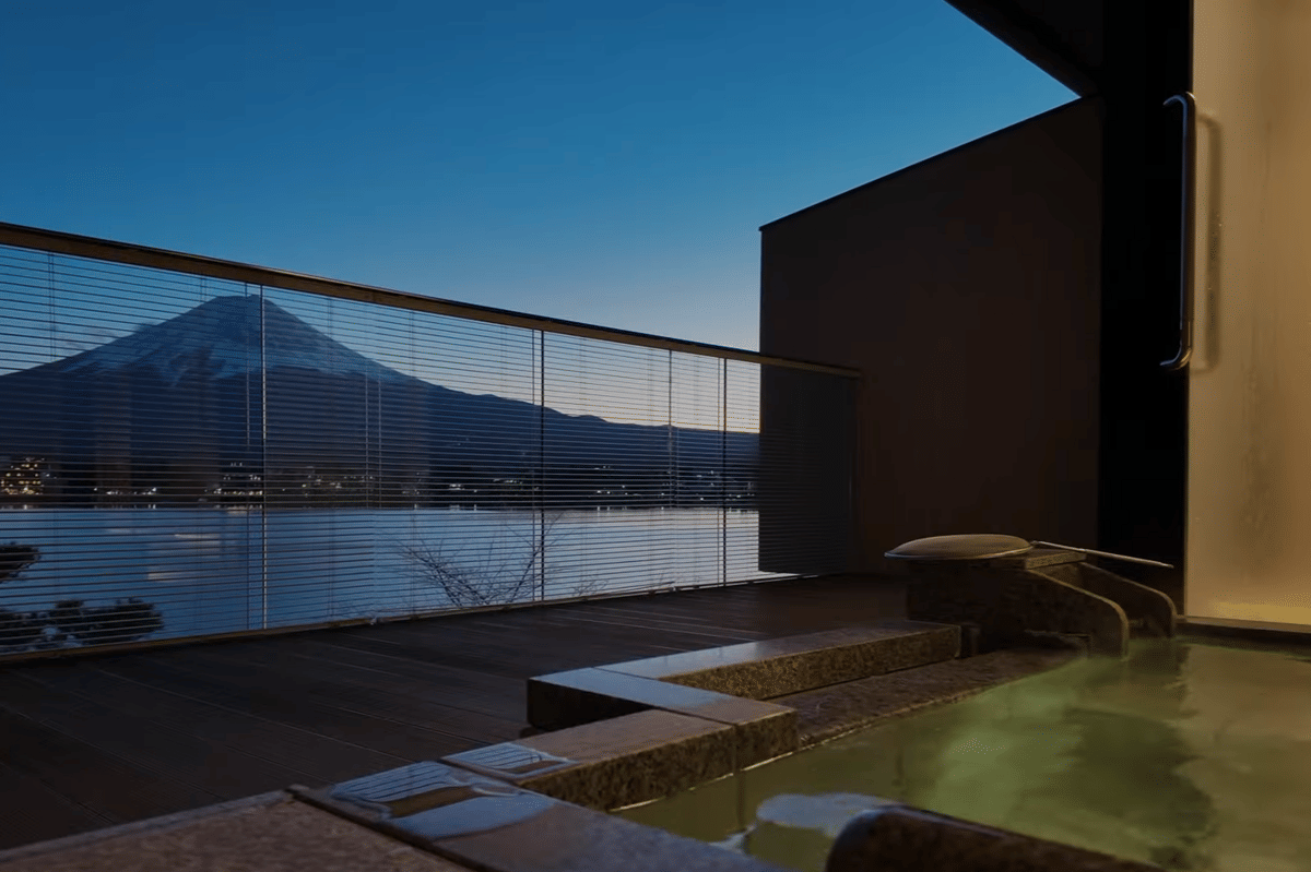 ilustrasi Kawaguchiko Onsen