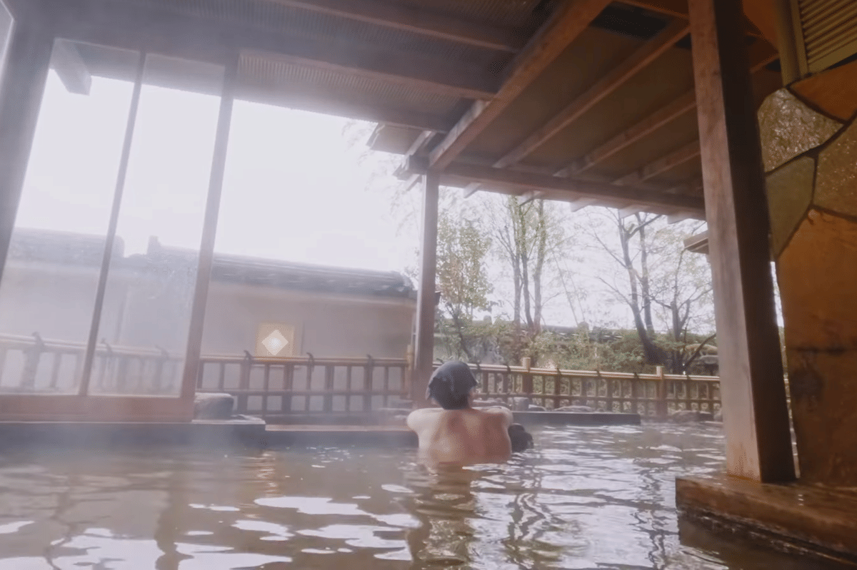 ilustrasi Ikaho Onsen