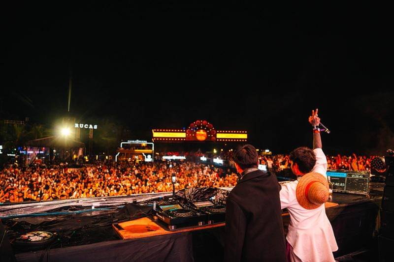 Weird Genius at Wonderland Stage Scream or Dance 2025 on Day 1 