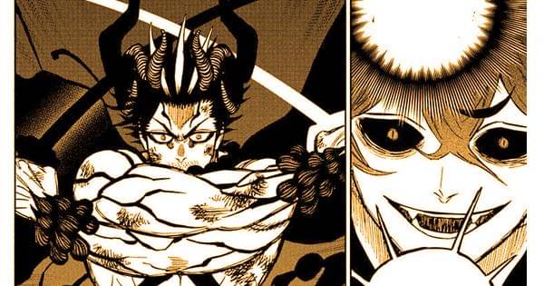 Yami mengeluarkan pedang cahaya dan kegelapan - Black Clover