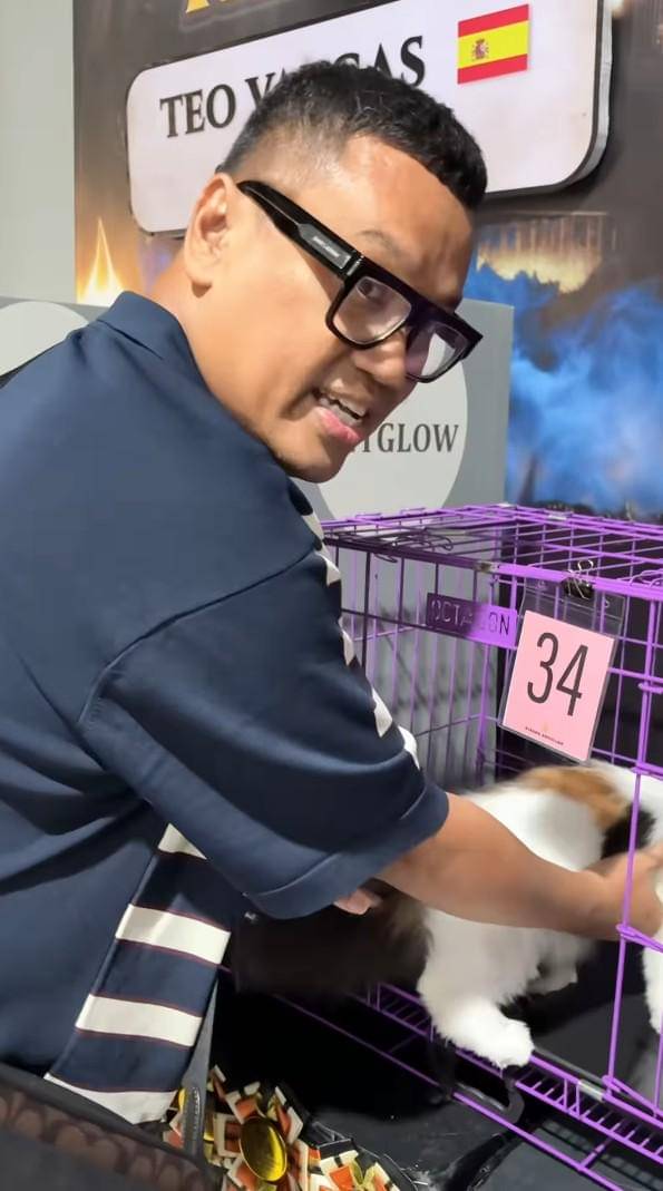 Uya Kuya ikut kejuaraan kucing