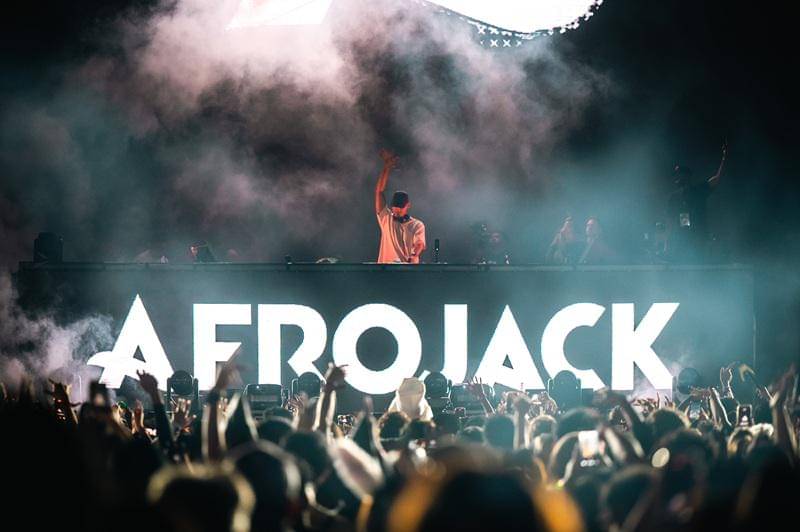 Afrojack at Wonderland Stage Scream or Dance 2025 on Day 1